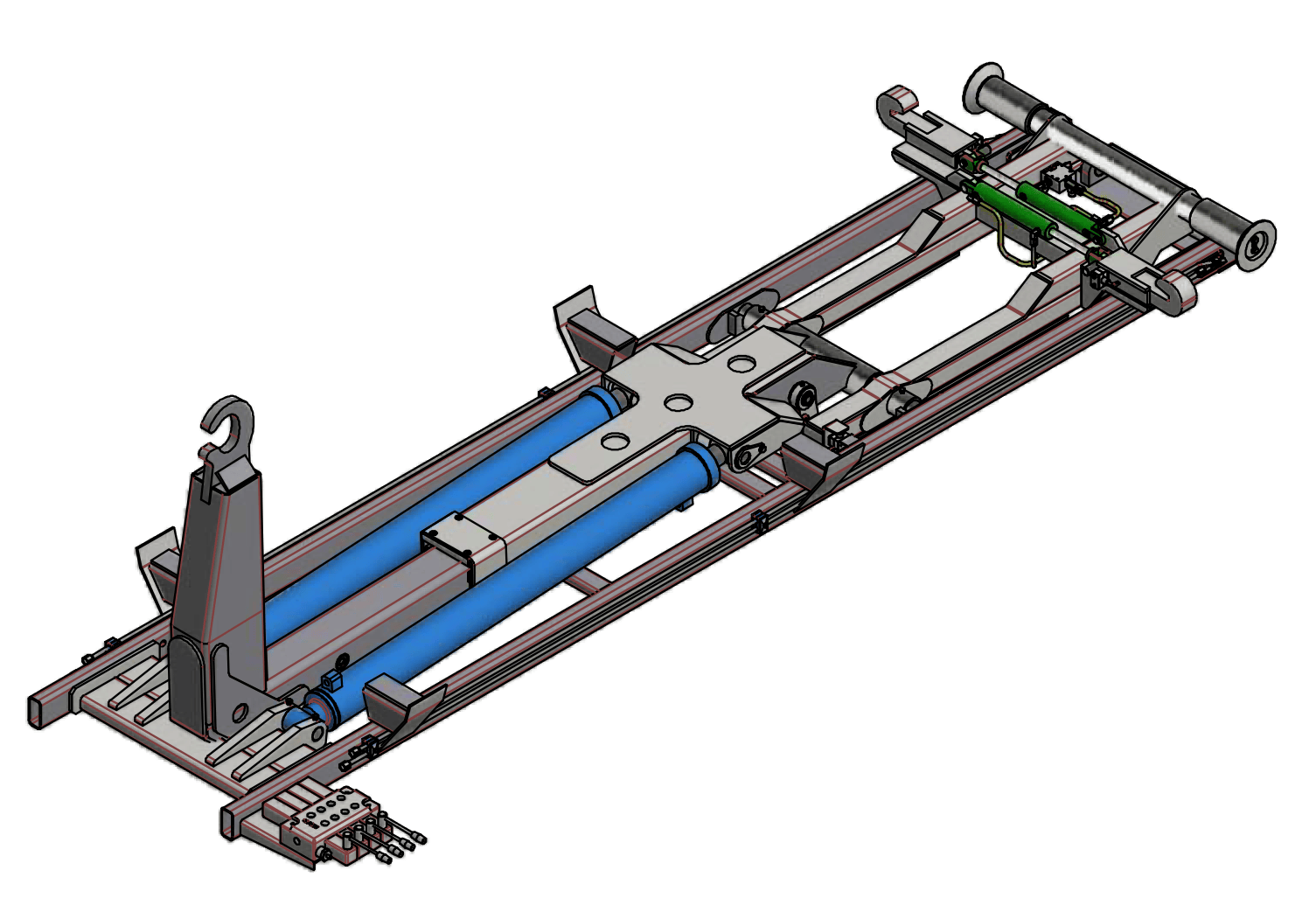 Click to view full image Hook Lift HL 06-900 front view