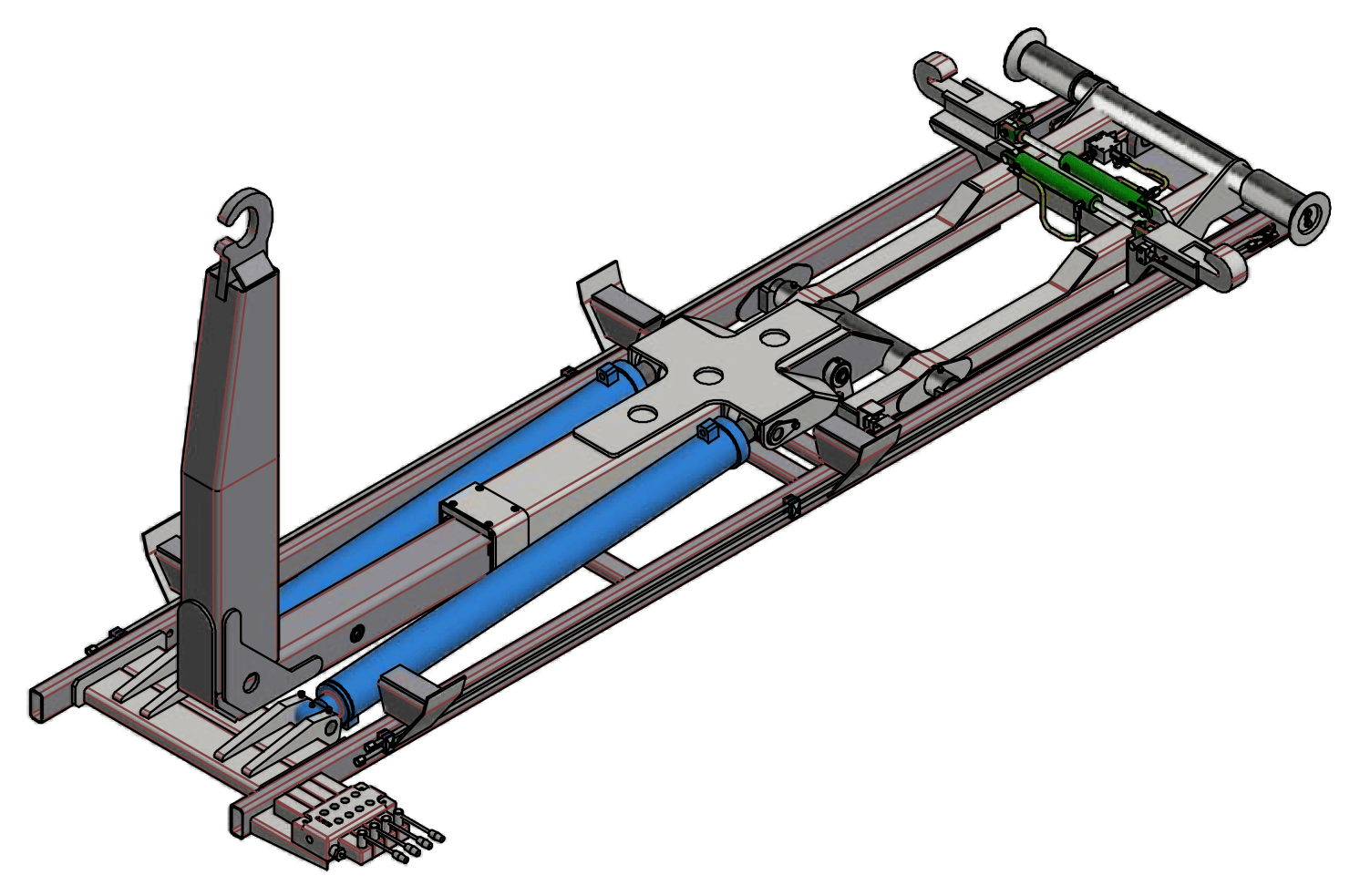 Click to view full image Hook Lift HL 06-1450 front view